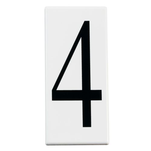 Main product image of Address Light Number 4 Panel (White)