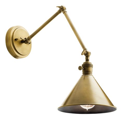 Main product image of Ellerbeck 1 Light Wall Sconce (Natural Brass)