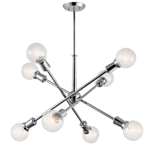 Main product image of Armstrong 26" 8 Light Chandelier (Chrome)