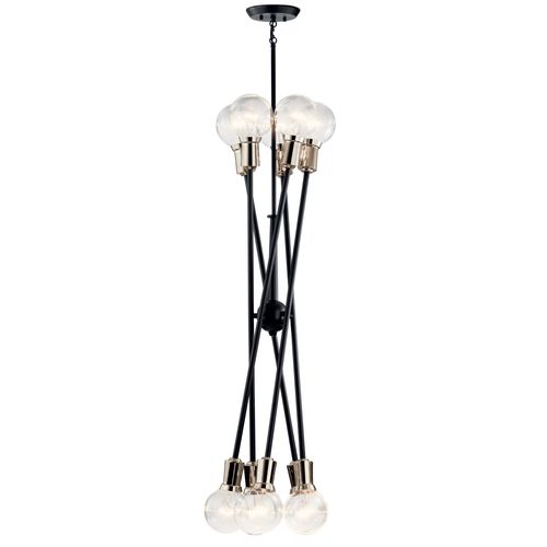 Main product image of Armstrong 53.5" 10 Light Chandelier (Black)