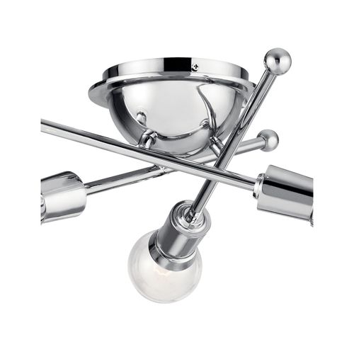 Main product image of Armstrong 3 Light Flush Mount (Chrome)