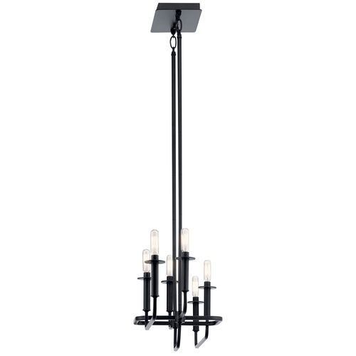 Main product image of Alden 17.5" Linear Chandelier (Black)