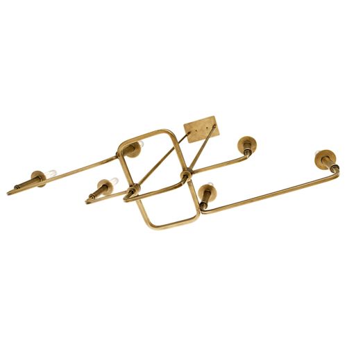 Main product image of Alden 17.5" Linear Chandelier (Natural Brass)