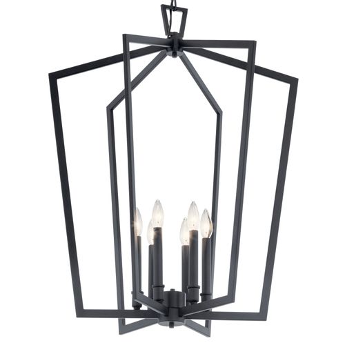 Main product image of Abbotswell 6 Light Chandelier (Black)