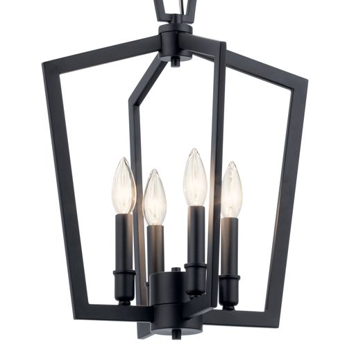 Main product image of Abbotswell 19" 4 Light Pendant (Black)