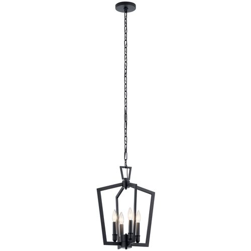 Main product image of Abbotswell 19" 4 Light Pendant (Black)