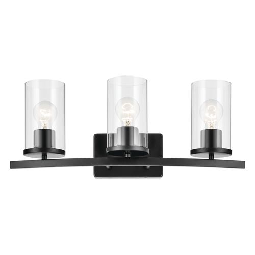 Main product image of Crosby 3 Light Vanity Light (Black)