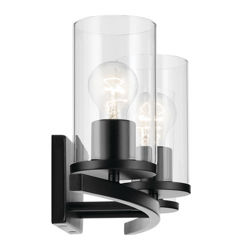 Main product image of Crosby 3 Light Vanity Light (Black)