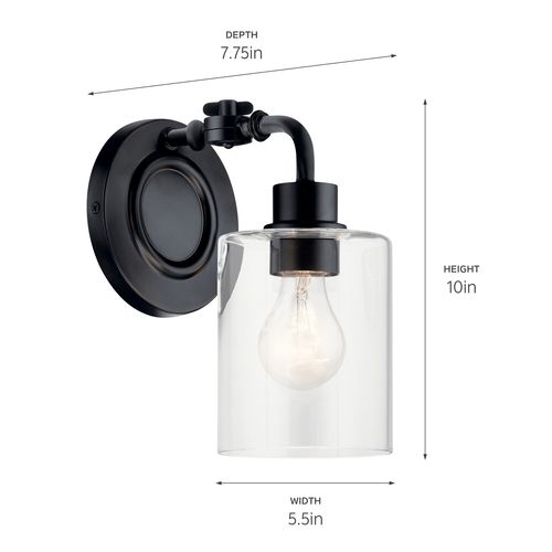 Main product image of Gunnison 1 Light Wall Sconce (Chrome)