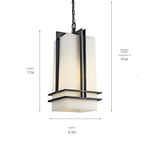 Main product image of Tremillo 1 Light Pendant (Black)