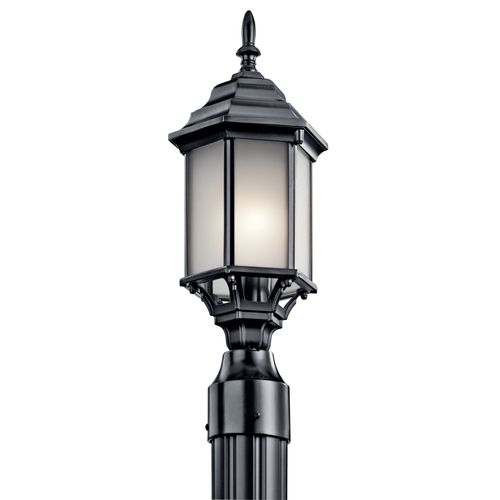Main product image of Chesapeake 17" 1 Light Outdoor Wall Light w/ Clear Beveled Glass (Black)