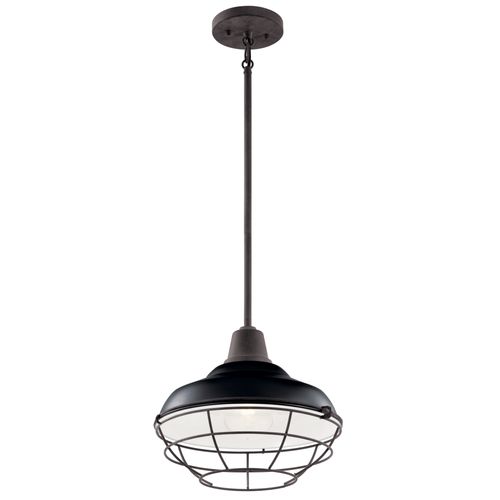 Main product image of Pier 1 Light 12" Convertible Pendant (Black)