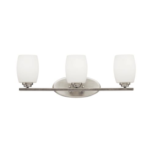 Main product image of Eileen 24" 3 Light Vanity Light w/ Satin Etched Cased Opal Glass (Brushed Nickel)