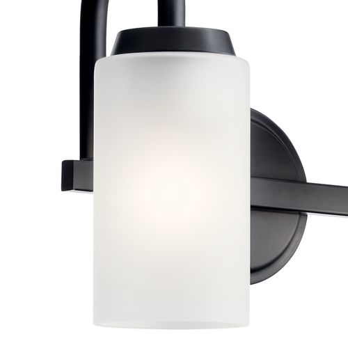 Main product image of Kennewick 1 Light Wall Sconce w/ Etched Glass (Olde Bronze)