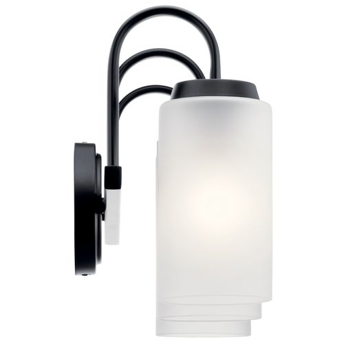 Main product image of Kennewick 2 Light Vanity Light w/ Etched Glass (Olde Bronze)