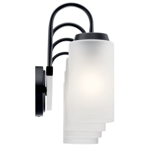 Main product image of Kennewick 2 Light Vanity Light w/ Etched Glass (Olde Bronze)