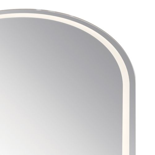 Main product image of Menillo 32" LED Vanity Mirror w/ Etched Glass (White)
