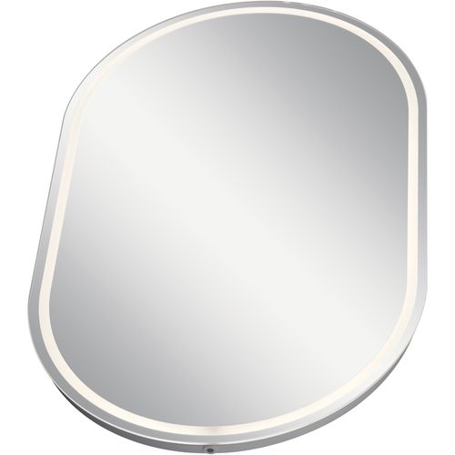 Main product image of Menillo 32" LED Vanity Mirror w/ Etched Glass (White)