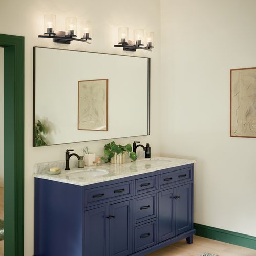 Main product image of Crosby 3 Light Vanity Light (Black)
