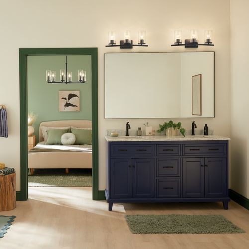 Main product image of Crosby 3 Light Vanity Light (Black)