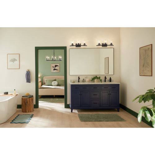 Main product image of Crosby 3 Light Vanity Light (Black)