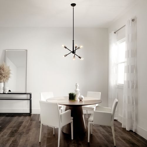 Main product image of Armstrong 27.75" 6 Light Chandelier (Black)