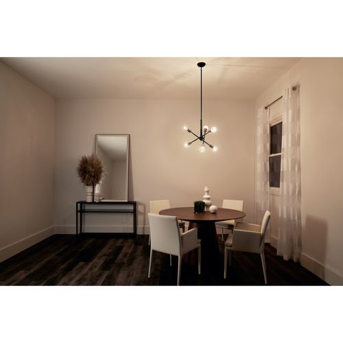 Main product image of Armstrong 27.75" 6 Light Chandelier (Black)