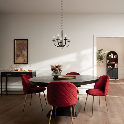 Main product image of Kennewick 5 Light Chandelier (Brushed Nickel)