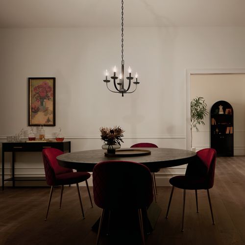 Main product image of Kennewick 5 Light Chandelier (Brushed Nickel)