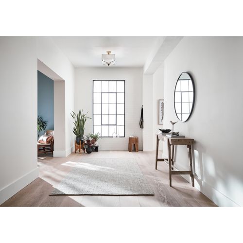 Main product image of Arlo 3 Light Semi Flush (Natural Brass)