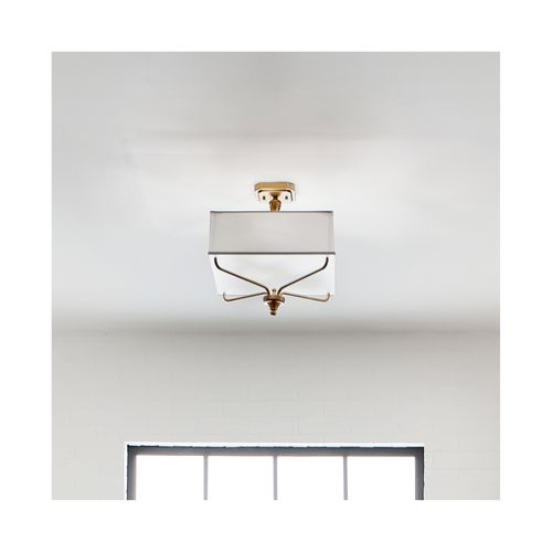 Main product image of Arlo 3 Light Semi Flush (Natural Brass)
