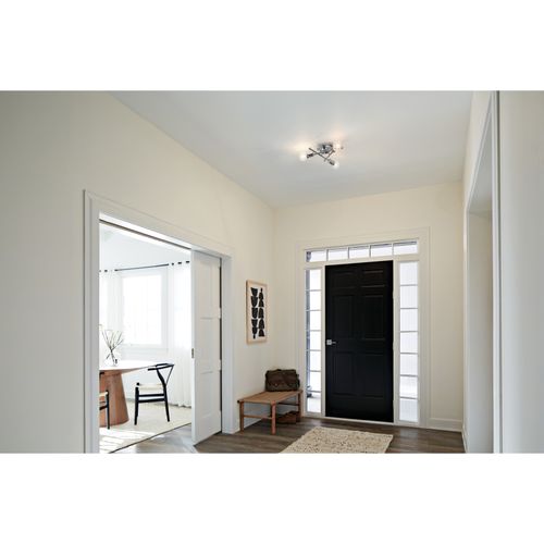 Main product image of Armstrong 3 Light Flush Mount (Chrome)