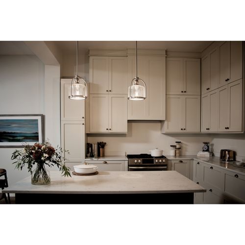 Main product image of 9.5" 1 Light Mini Pendant (Brushed Nickel)