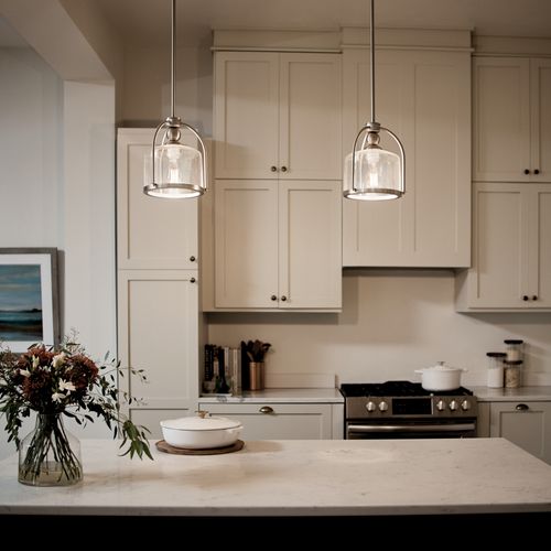 Main product image of 9.5" 1 Light Mini Pendant (Brushed Nickel)