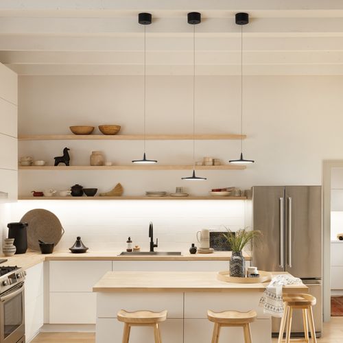 Main product image of Jeno LED 3000K 9" Pendant (Matte Black)