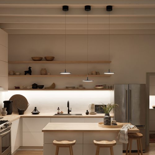 Main product image of Jeno LED 3000K 9" Pendant (Matte Black)