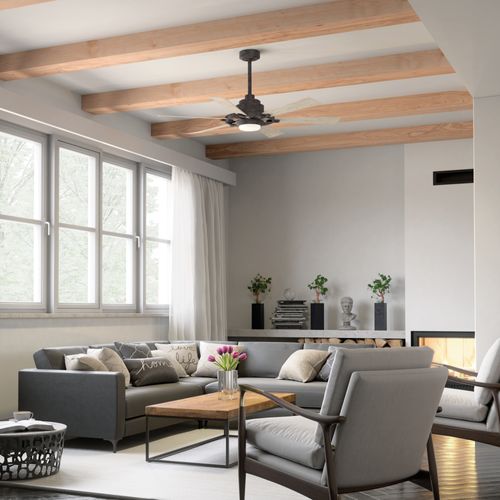 Main product image of Iras LED 52" Ceiling Fan (Weathered Zinc)