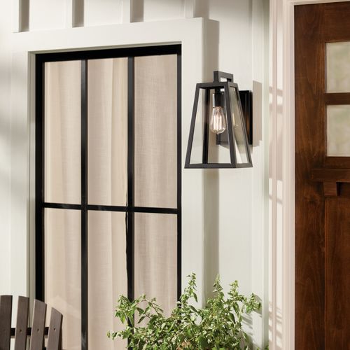 Main product image of Delison 14" 1 Light Wall Light Rubbed Bronze