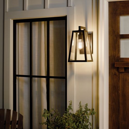 Main product image of Delison 14" 1 Light Wall Light Rubbed Bronze