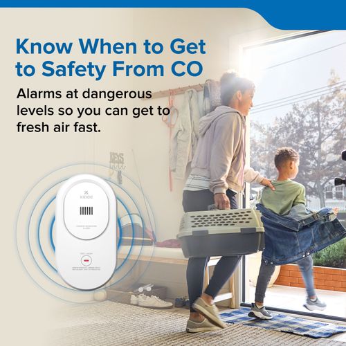 Main product image of COP Plug-In Carbon Monoxide Detector w/ Battery Backup & Rotating Plug