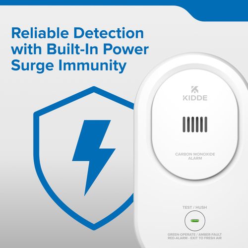 Main product image of COP Plug-In Carbon Monoxide Detector w/ Battery Backup & Rotating Plug