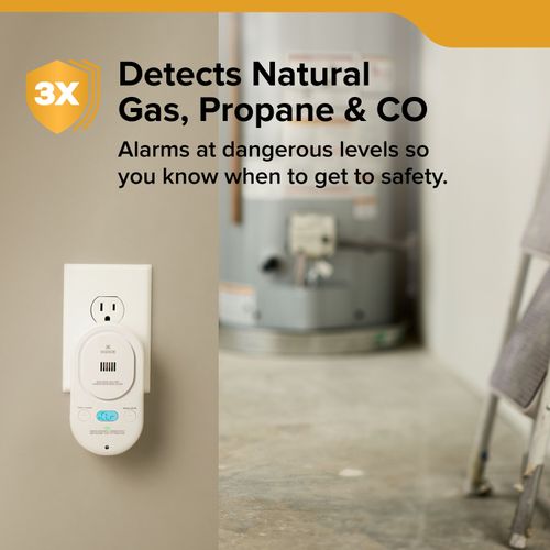Main product image of COPDLG Plug-In Carbon Monoxide, Explosive, & Natural Gas Detector