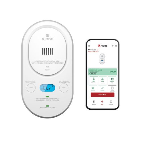 Main product image of COPDLQW Plug-In Smart Carbon Monoxide Detector w/ Indoor Air Quality Monitor & AA Battery Backup