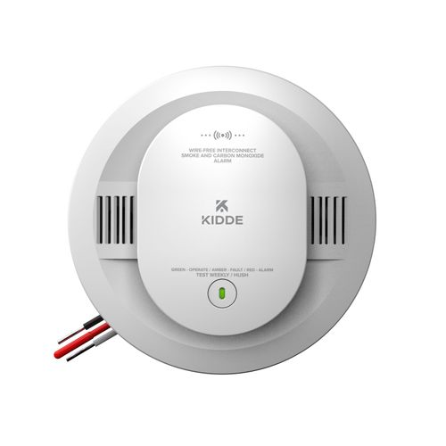 Main product image of 30CUAR-VRF Hardwired Smoke & Carbon Monoxide Alarm w/ Battery Backup & Wire-Free Interconnect