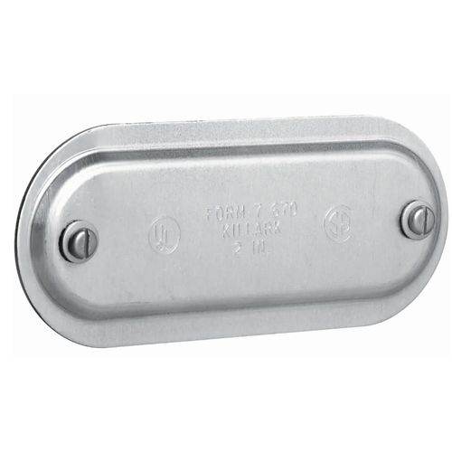 Main product image of 1" Steel Conduit Body Cover Plate, 370-KILLARK