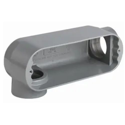 Main product image of 1/2" LR Body, Form 35, IMC/Rigid Malleable Iron Conduit Body, OLR-1M