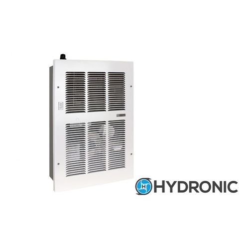 Main product image of 10000/13500 BTU HYD Wall Heater Medium w/ Aquastat & Fan Switch (White)