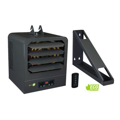 Main product image of 240V, 4kW KB Unit Heater 1-Ph Eco w/ Bracket (Gray)