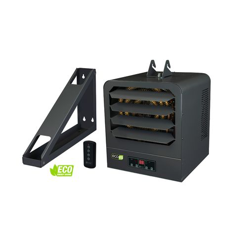 Main product image of 240V, 4kW KB Unit Heater 1-Ph Eco w/ Bracket (Gray)