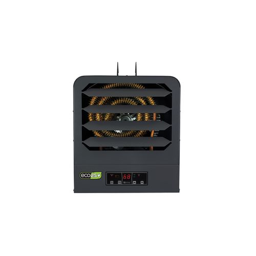 Main product image of 240V, 4kW KB Electronic 2-Stage Unit Heater 1Ph, 24V Control, w/ Remote Sensor (Gray)